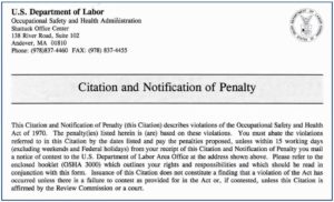 How To Handle OSHA Citations and Penalties