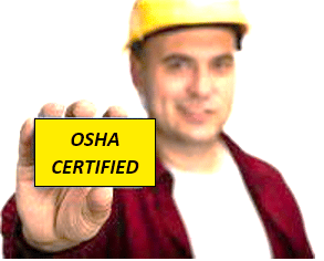OSHA CERTIFICATION