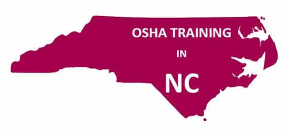 OSHA training North Carolina