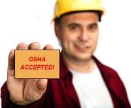 OSHA 30 hour training card