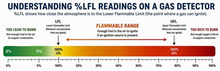 OSHA definitions of LEL and LFL for hazardous atmpospheres